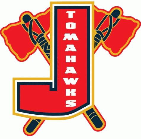 johnstown tomahawks 2012-pres secondary logo iron on transfers for clothing